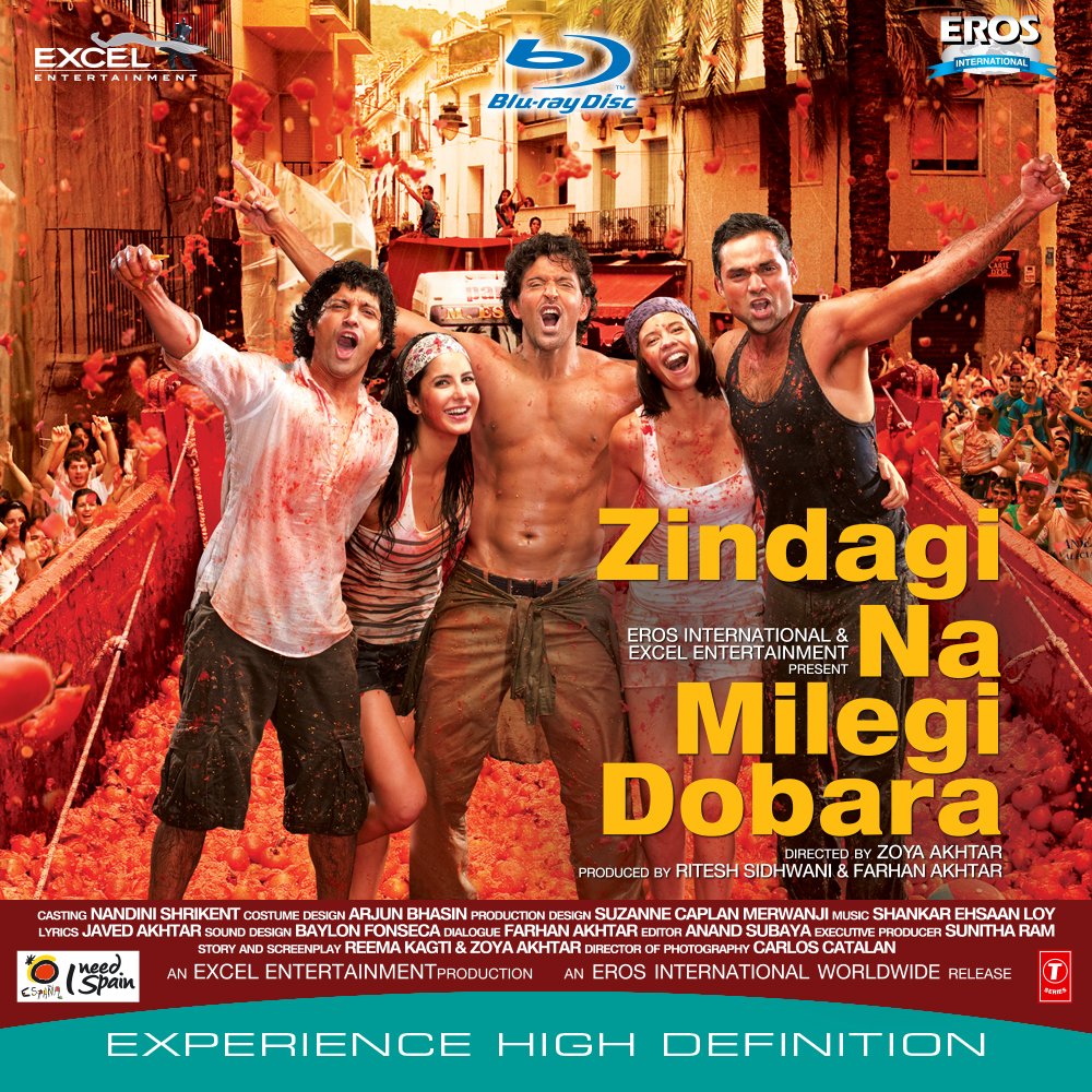 Zindagi Na Milegi Dobara (2011) Hindi 480p 720p 1080p BluRay x264 AAC ESubs Full Bollywood Movie [500MB]
